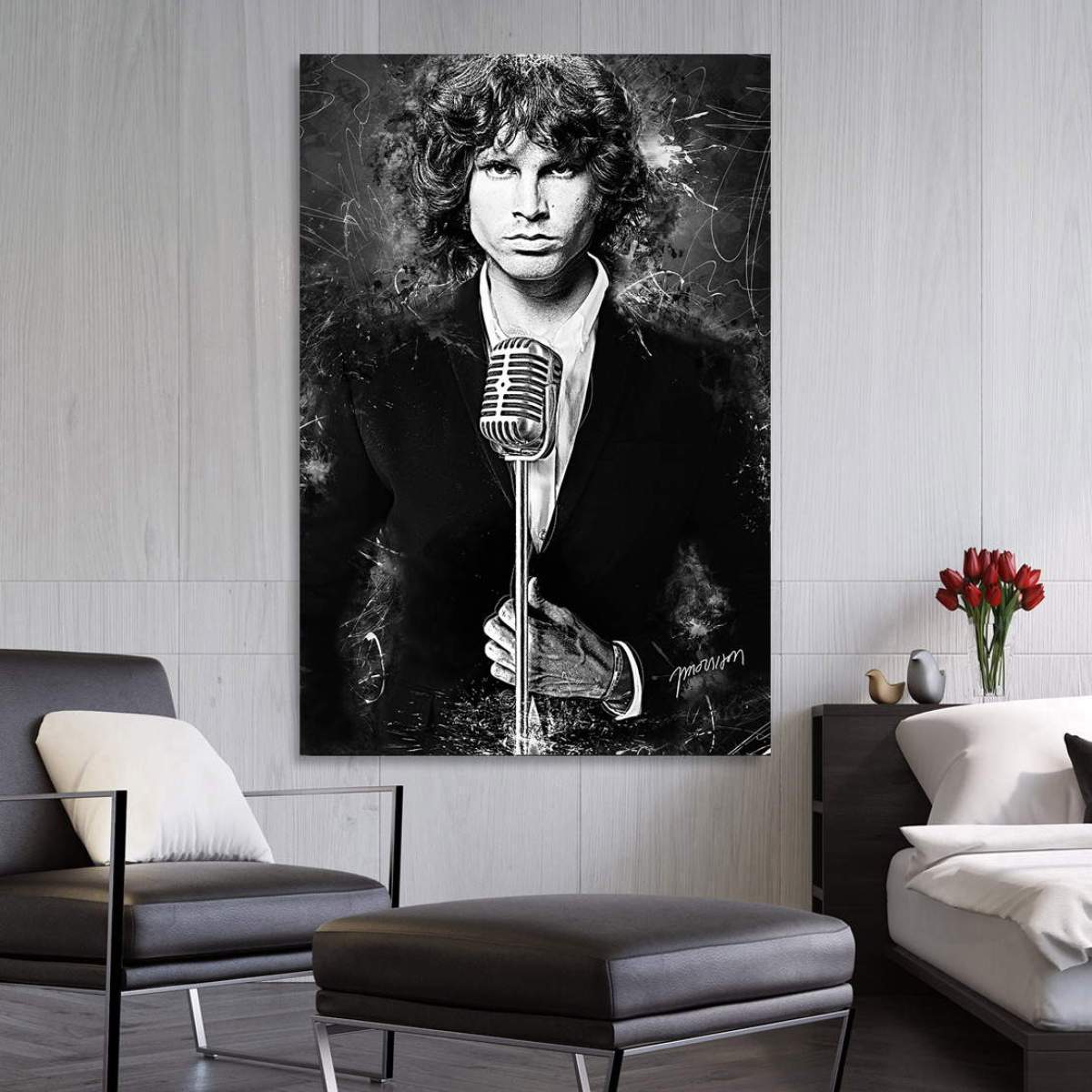 Leinwandbild-Jim-Morrison
