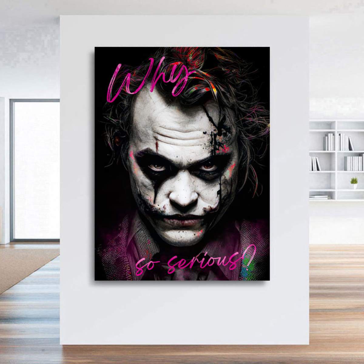 Joker Wandbild Kunstgestalten24