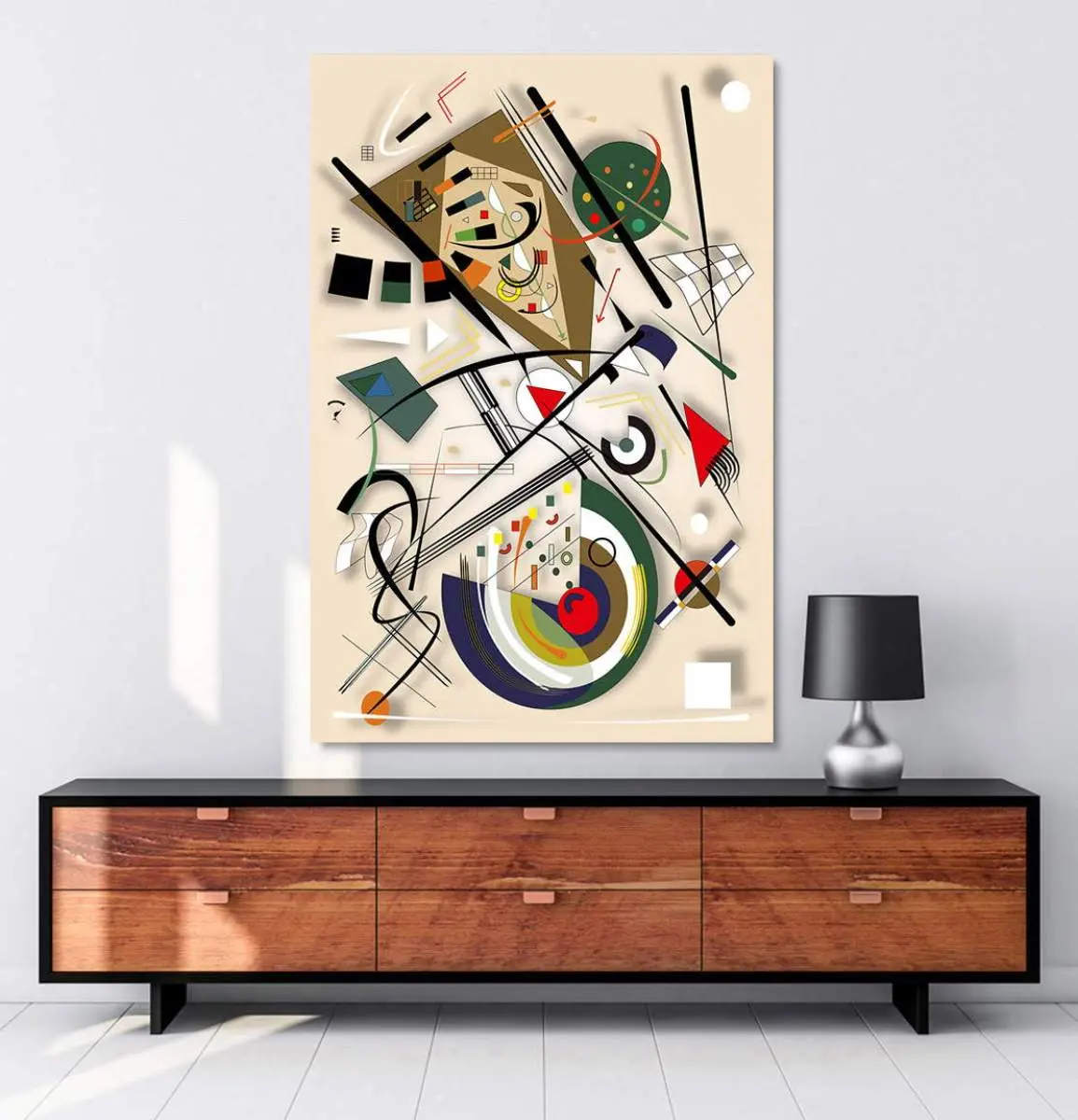 Kandinsky-Acrylglasbild