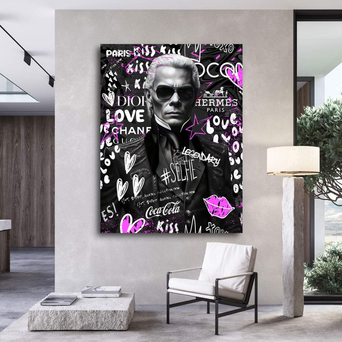 Karl Wandbild Kunstgestalten24