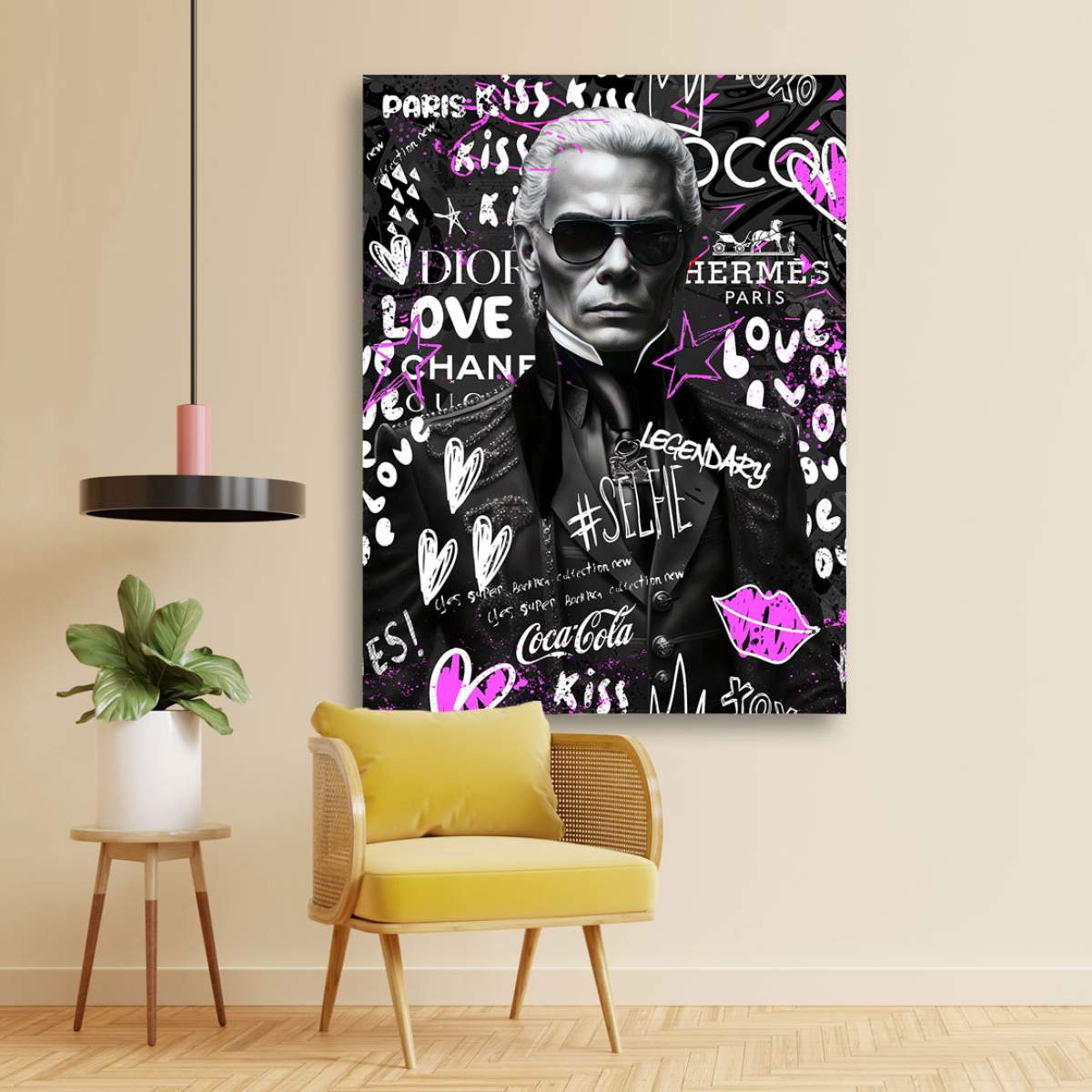 Karl Wandbild Kunstgestalten24