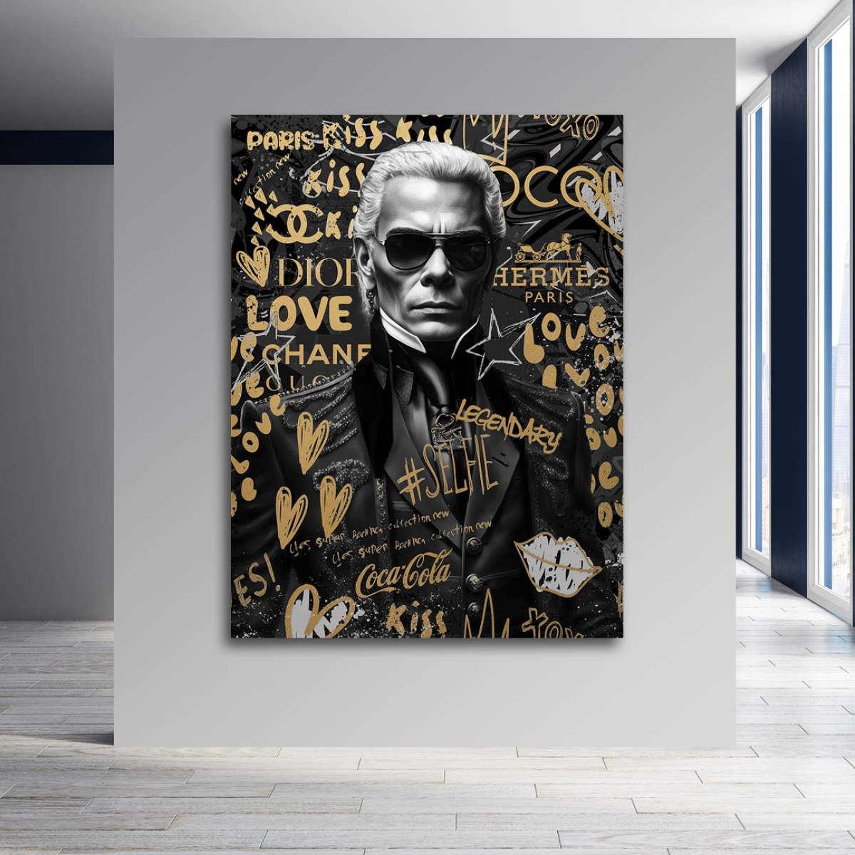 Karl Wandbild Kunstgestalten24