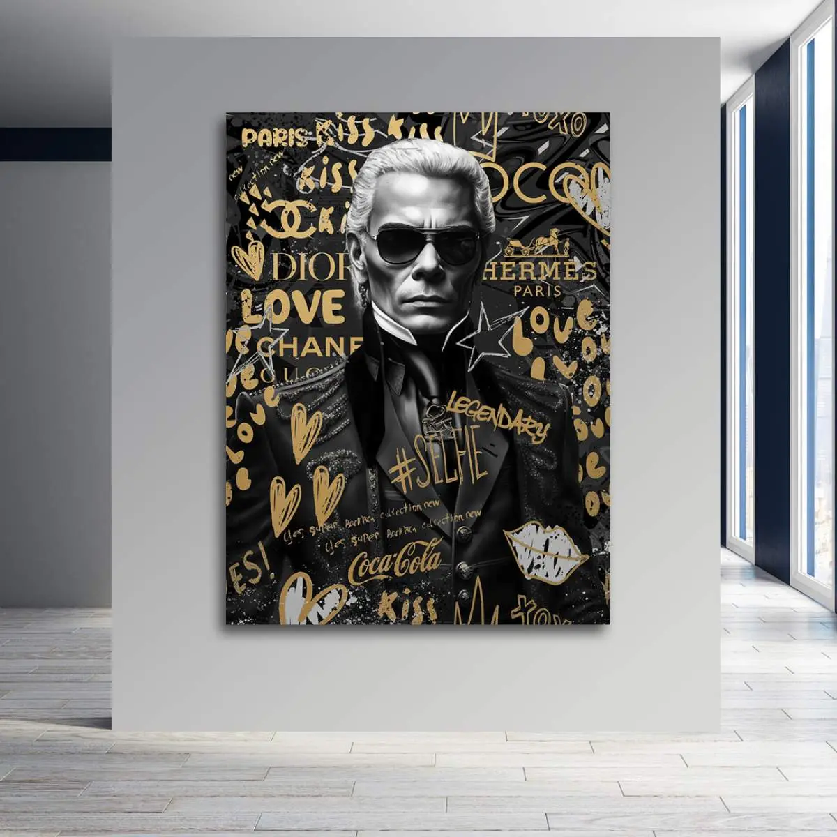 Karl Blattgold Bild von Kunstgestalten24