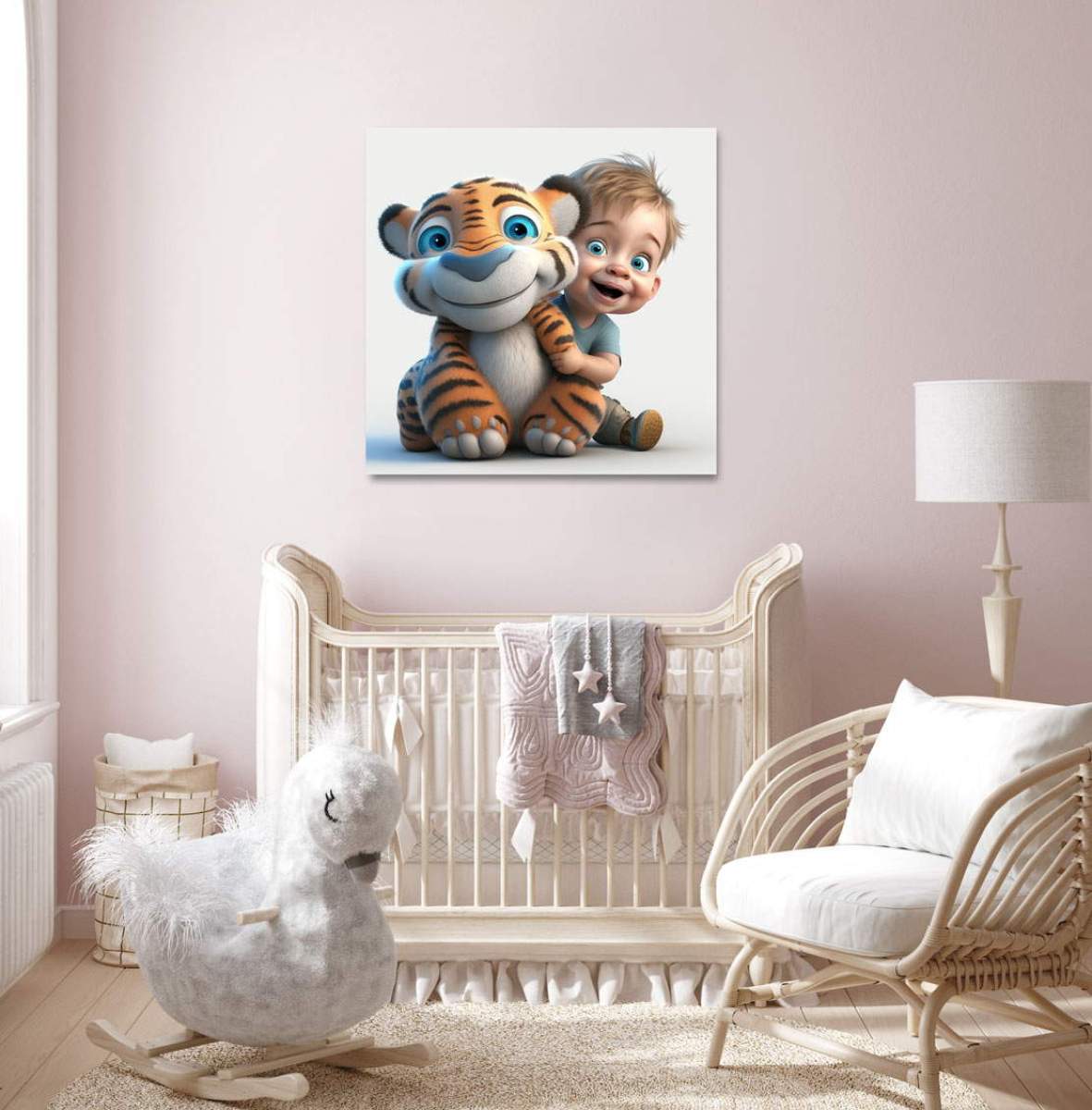 Pop Art Wandbild Amerika von Ron Danell