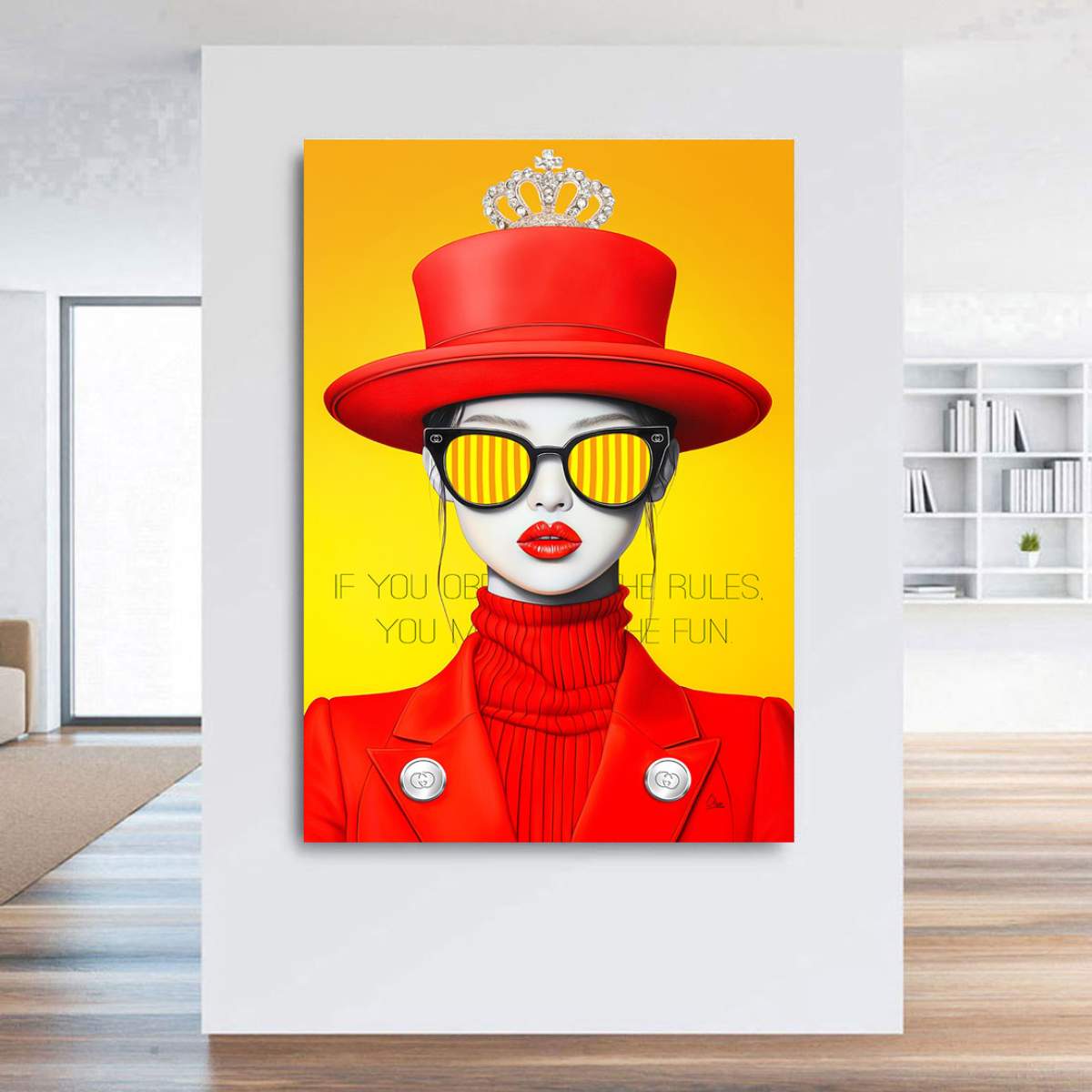 Wandbild von Kunstgestalten24