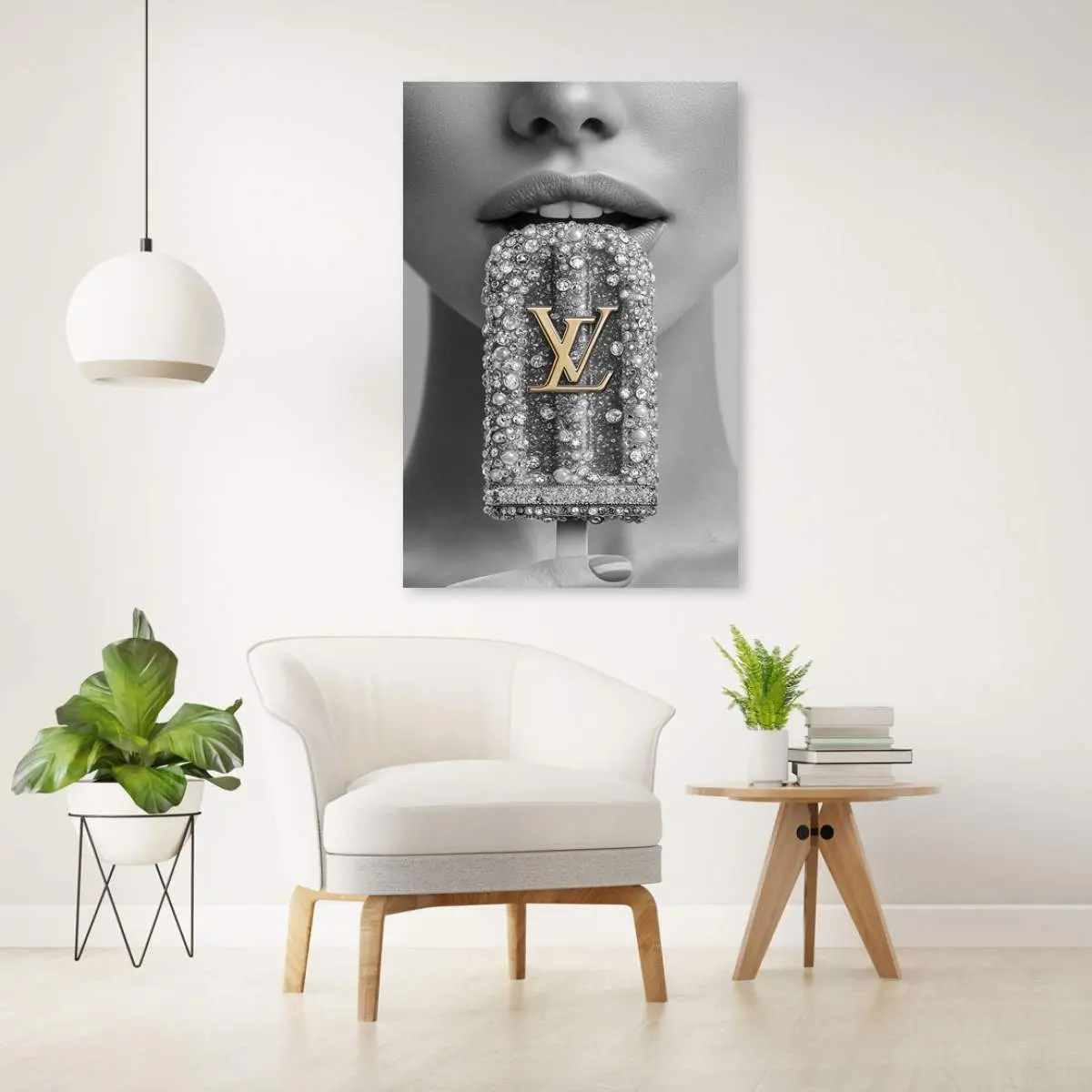 Vuitton Eis Wandbild Kunstgestalten24 Vuitton Eis Wandbild Kunstgestalten24