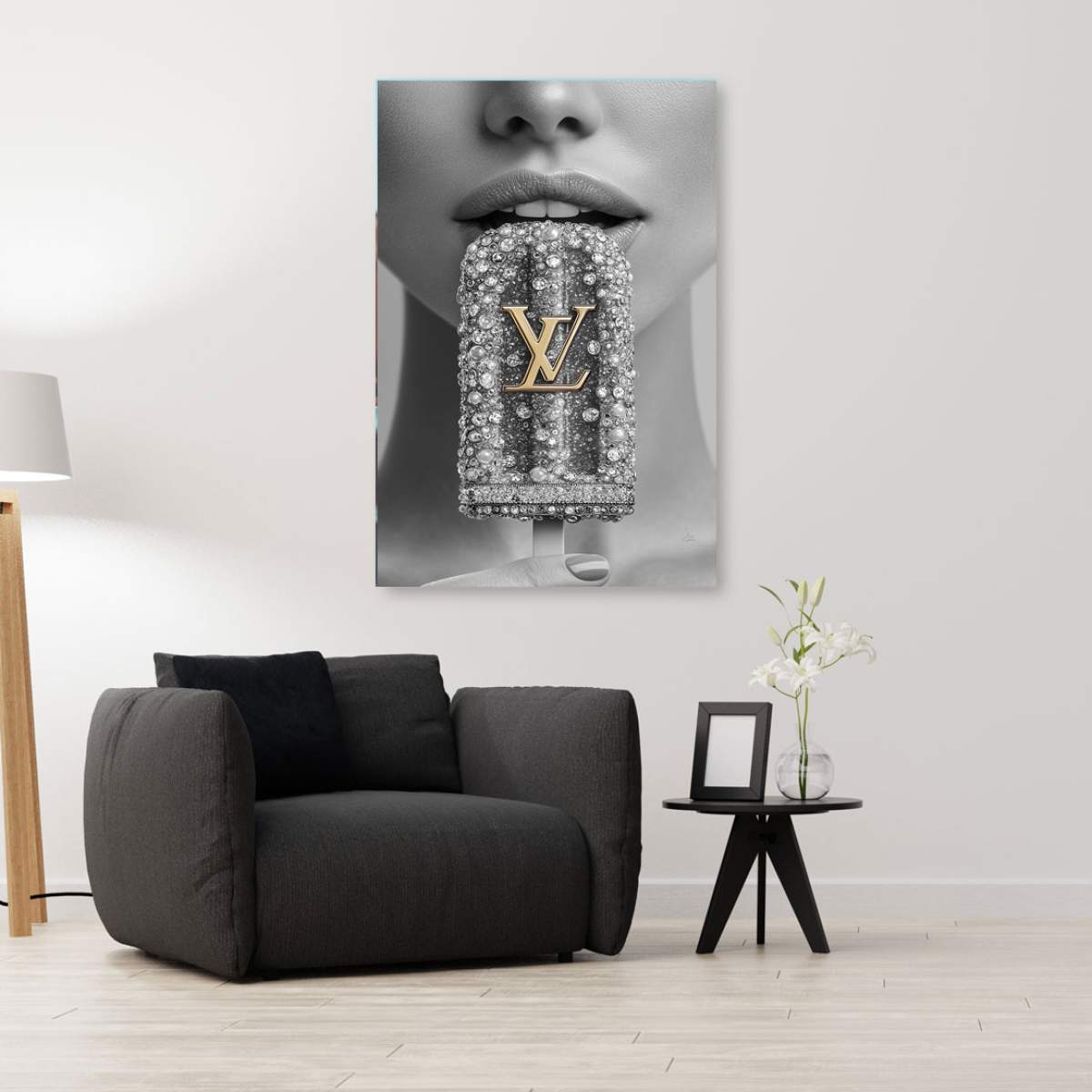 Vuitton Eis Wandbild Kunstgestalten24