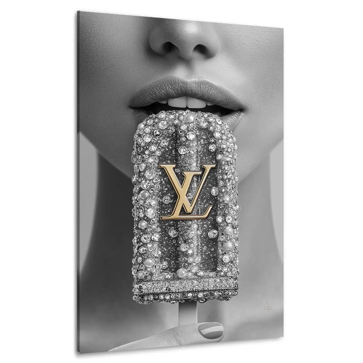 Vuitton Eis Wandbild Kunstgestalten24 Vuitton Eis Wandbild Kunstgestalten24