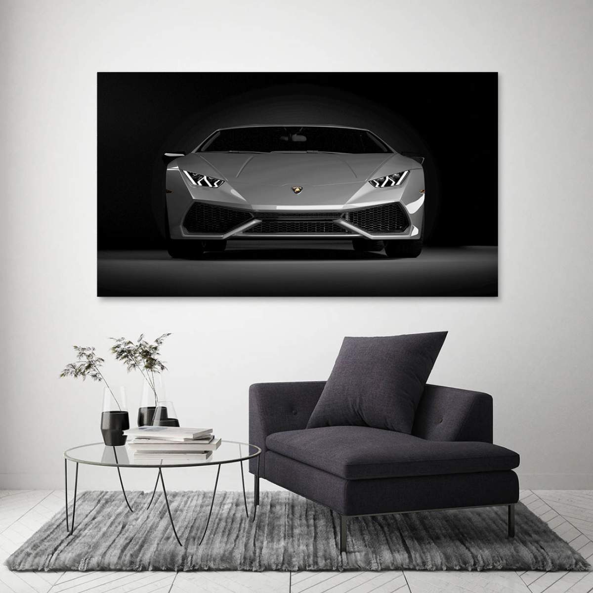 Lambo Wandbild Kunstgestalten24