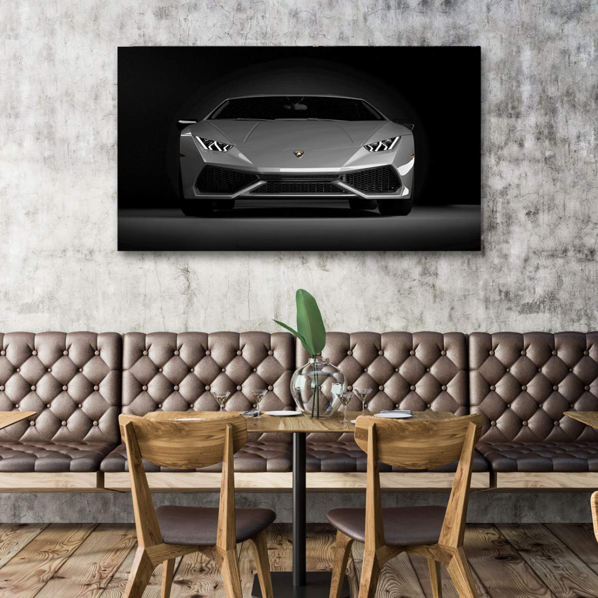 Lambo Wandbild Kunstgestalten24