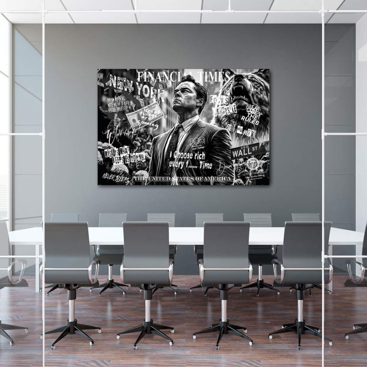 Leinwandbild von Kunstgestalten24