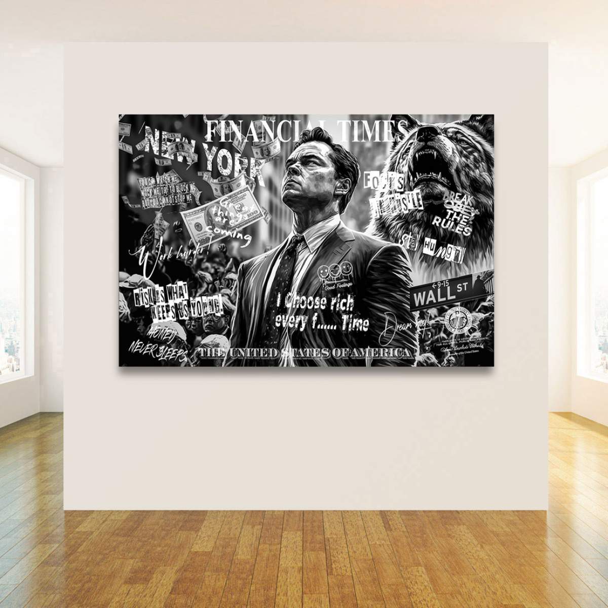 Leinwandbild von Kunstgestalten24