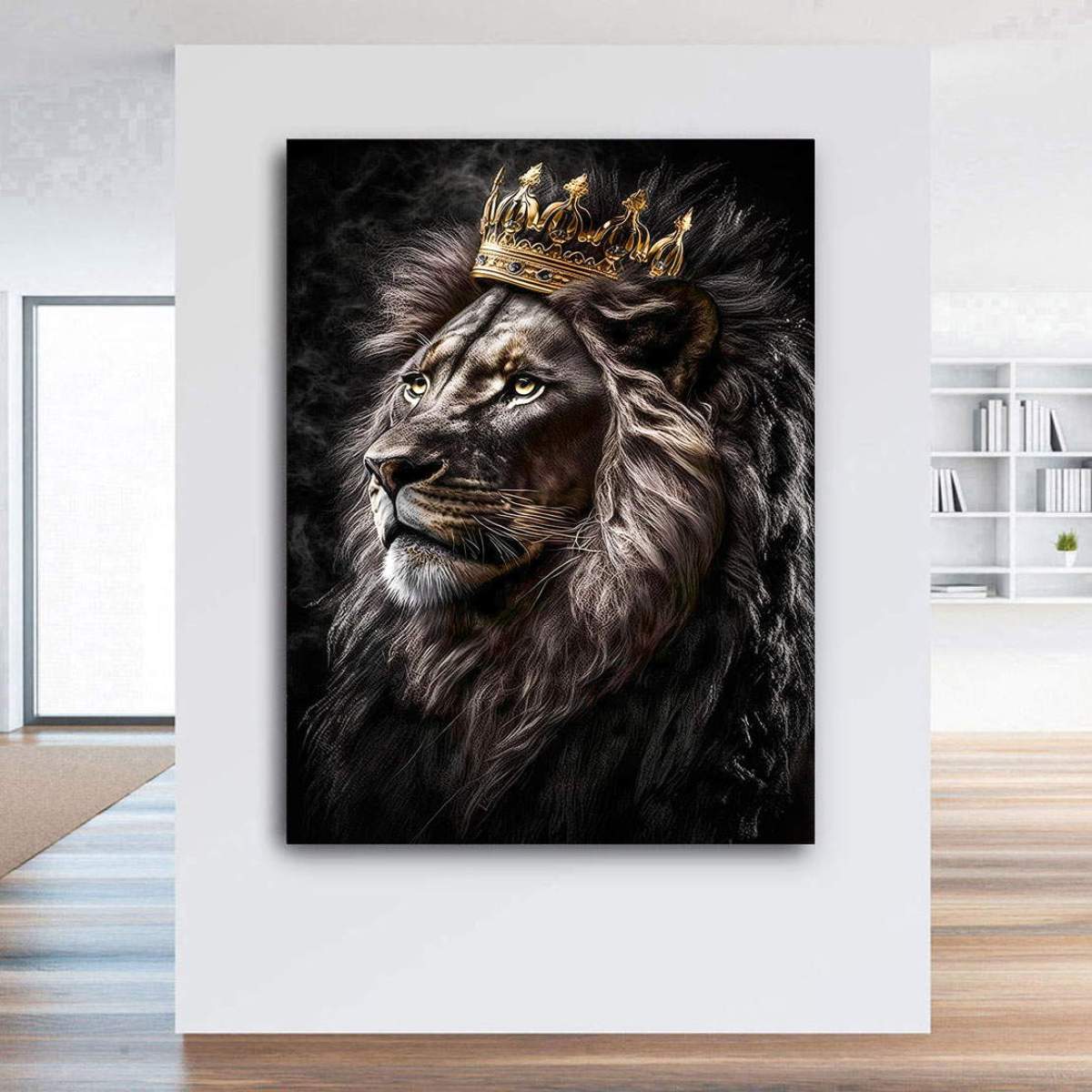 Wandbild Löwe Kunstgestalten24