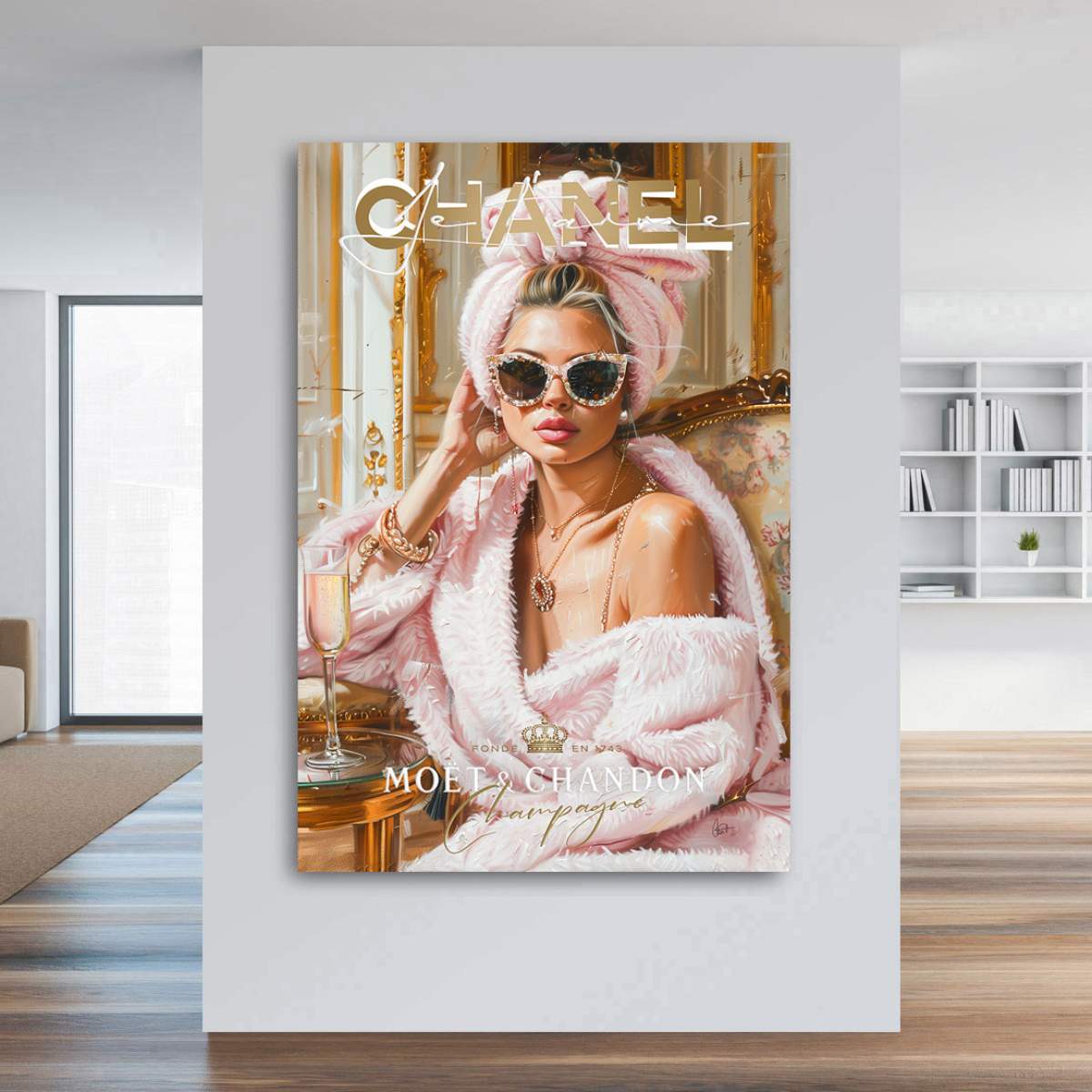 Modernes Wandbild von Kunstgestalten24