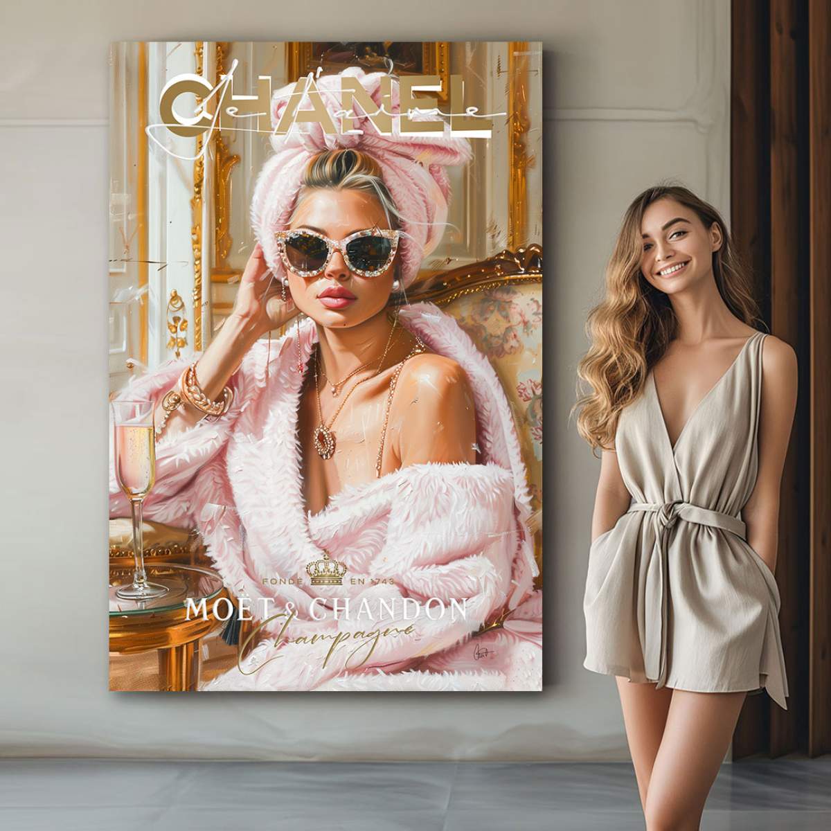 Modernes Wandbild von Kunstgestalten24