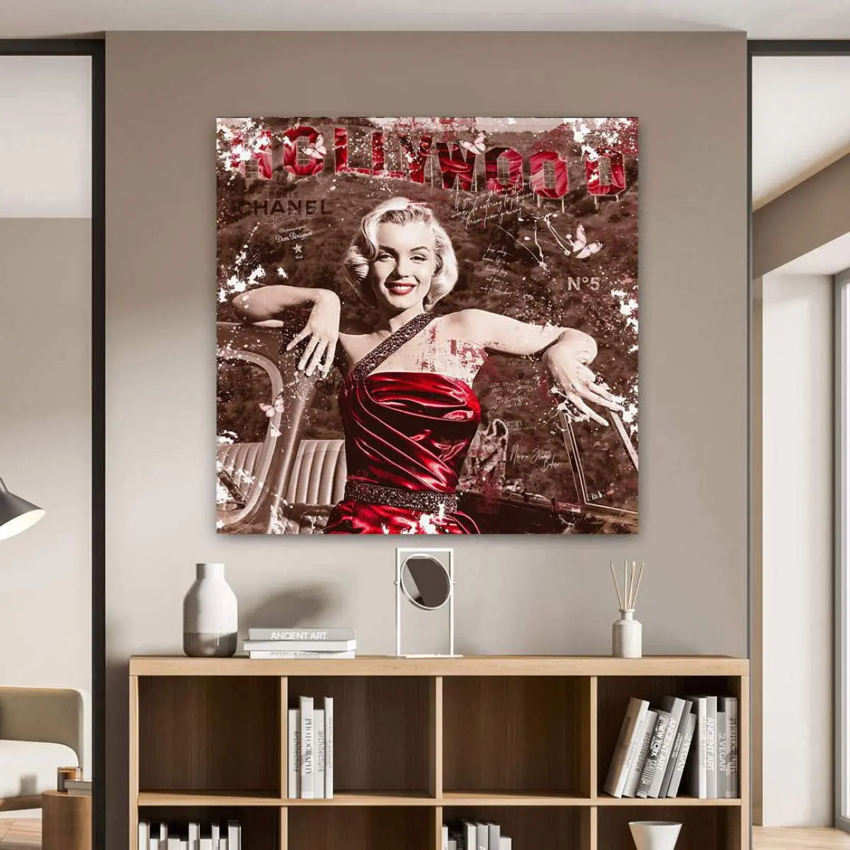 Marilyn Monroe Leinwandbild Wandbild