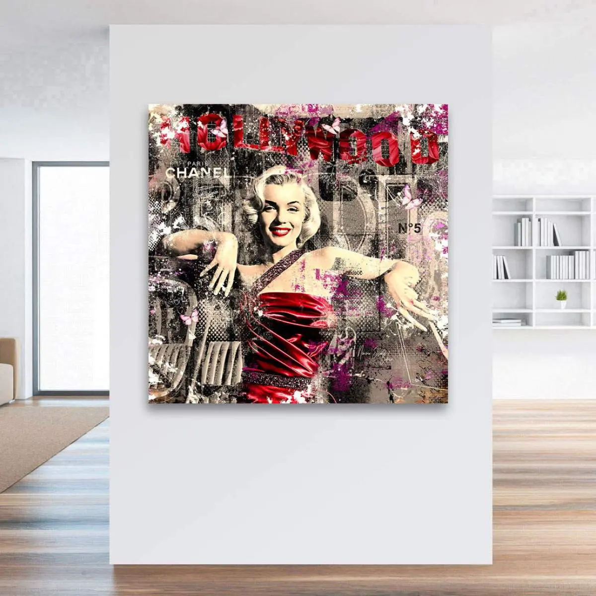 Marilyn Monroe Leinwandbild Wandbild