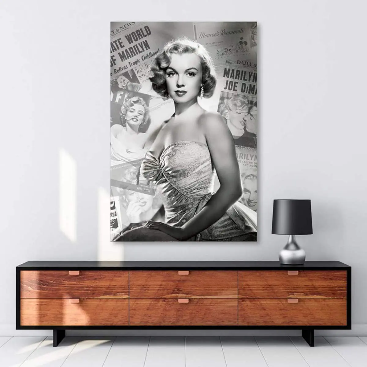 Marilyn-Monroe-wandbild