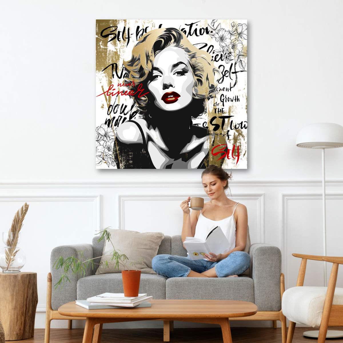 Wandbild von Kunstgestalten24