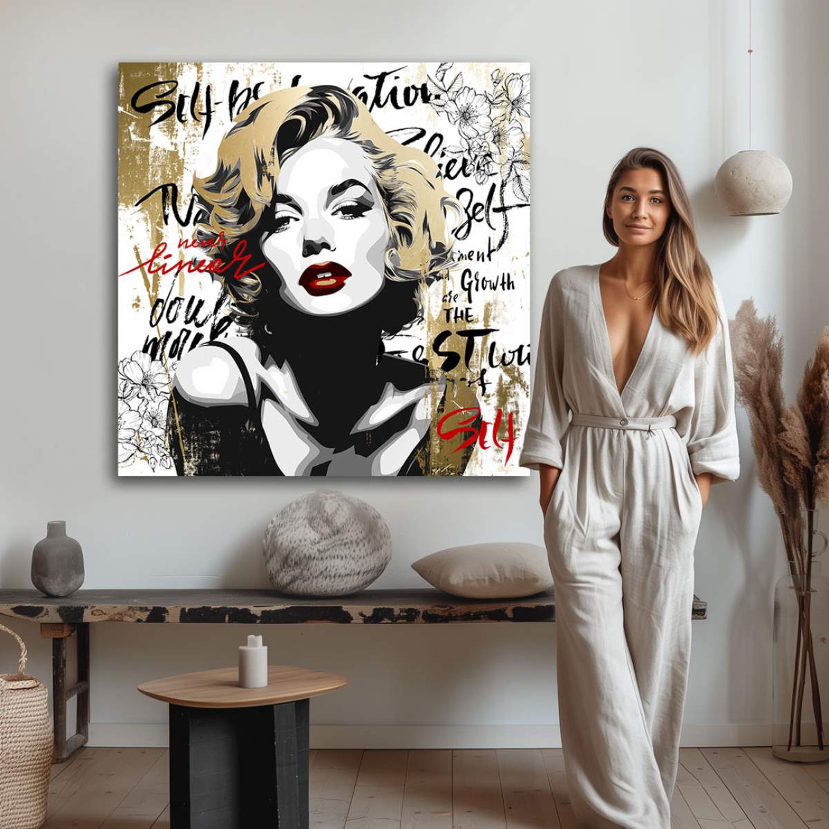 Wandbild von Kunstgestalten24