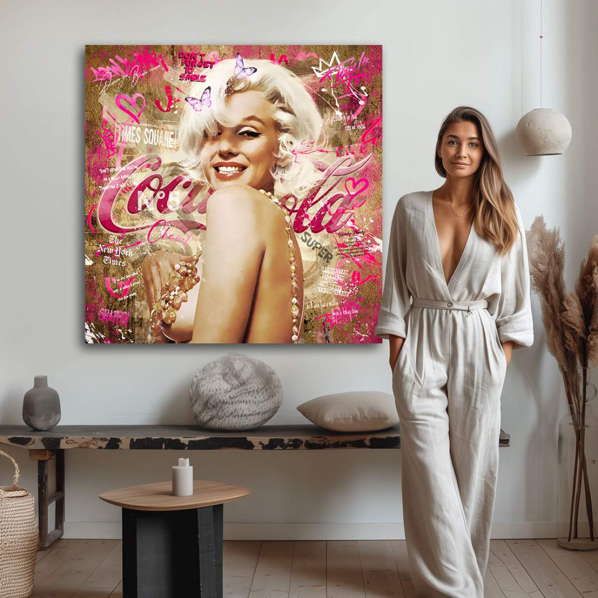 Wandbild Marilyn Monroe Kunstgestalten24