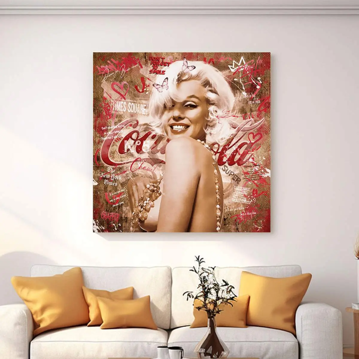 Wandbild Marilyn Monroe Kunstgestalten24