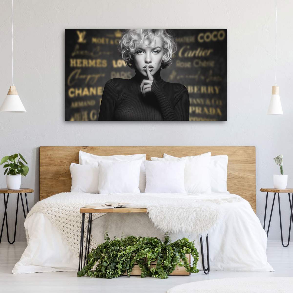 Lambo Wandbild Marilyn Monroe Wandbild Kunstgestalten24