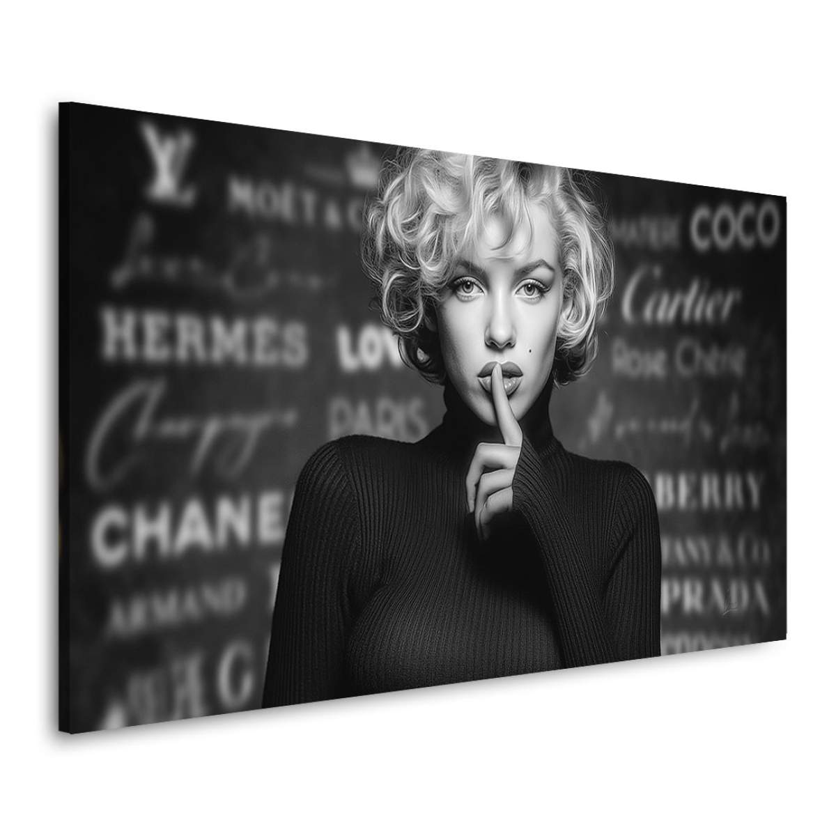 Marilyn Monroe Wandbild Kunstgestalten24