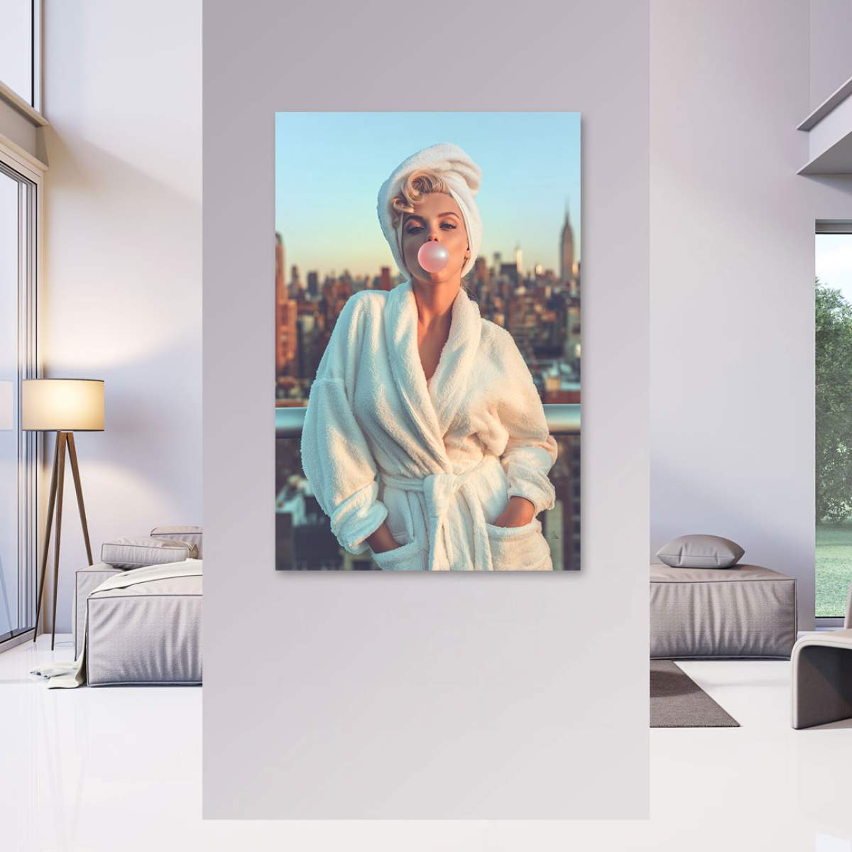 Marilyn Monroe Wandbild Kunstgestalten24 Marilyn Monroe Wandbild Kunstgestalten24