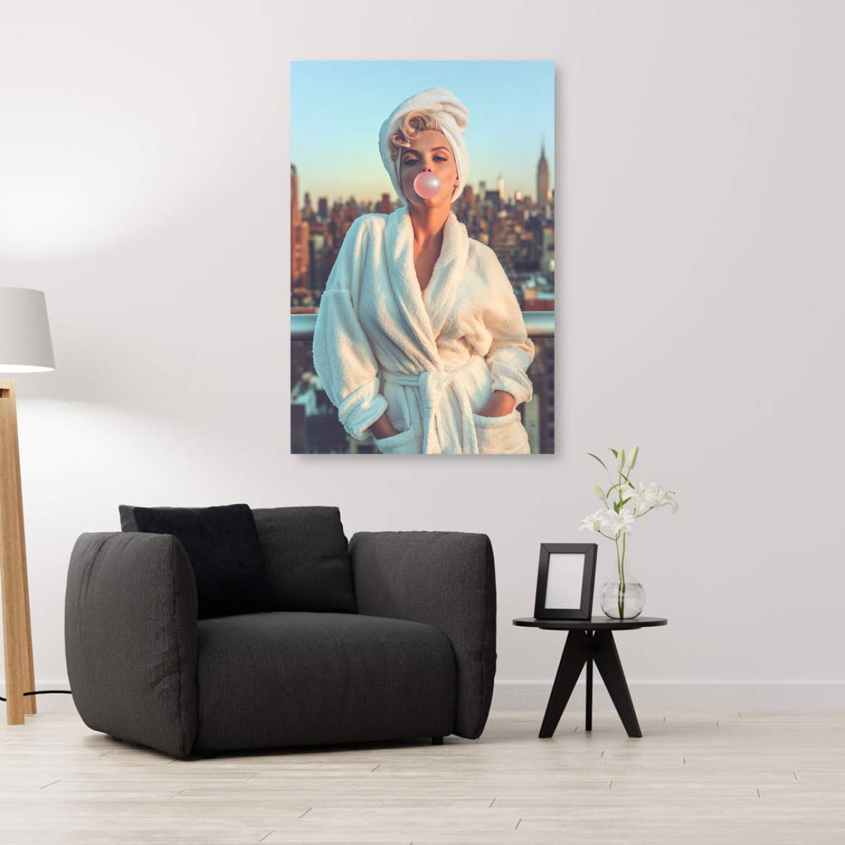 Marilyn Monroe Wandbild Kunstgestalten24 Marilyn Monroe Wandbild Kunstgestalten24