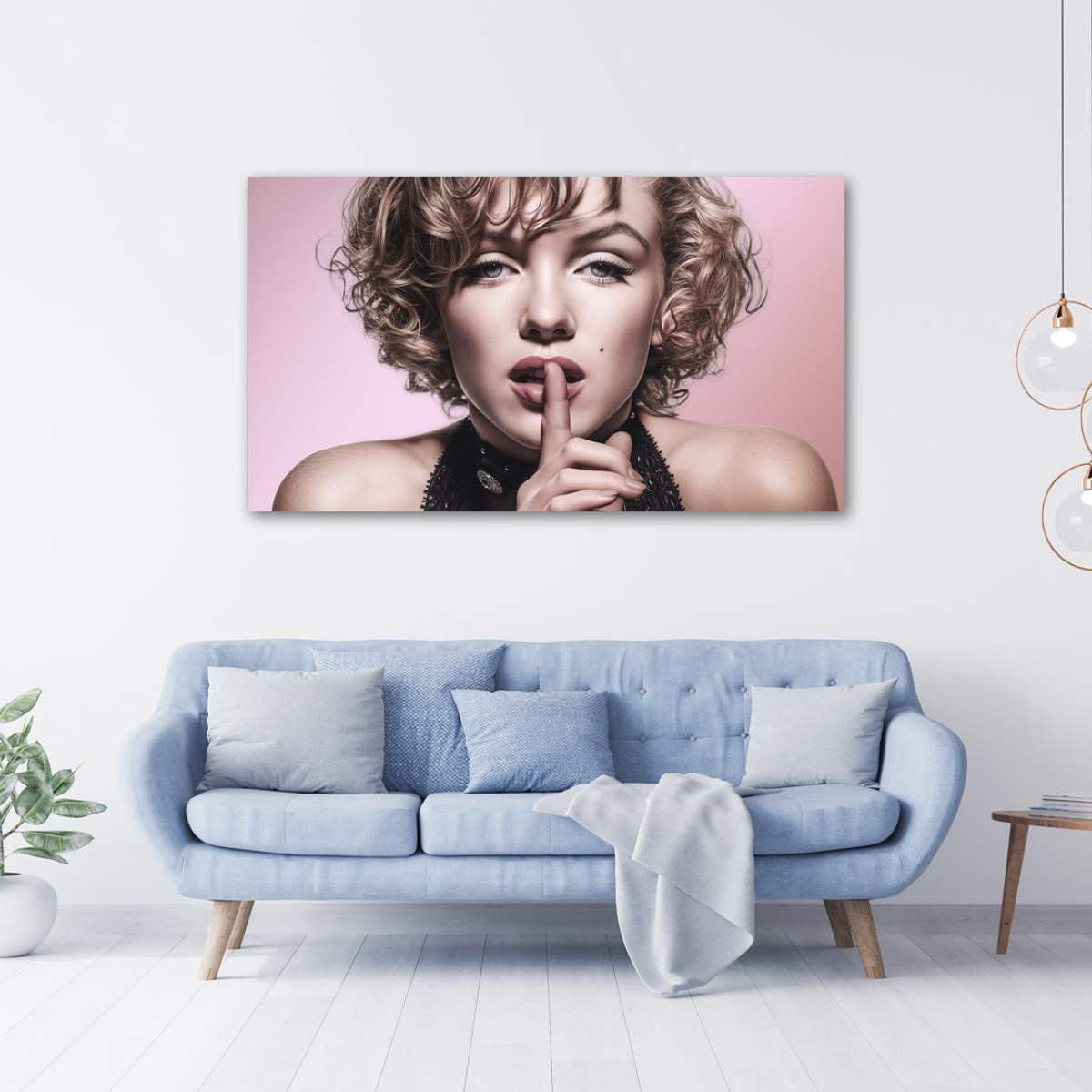 Marilyn Monroe Wandbild Kunstgestalten24