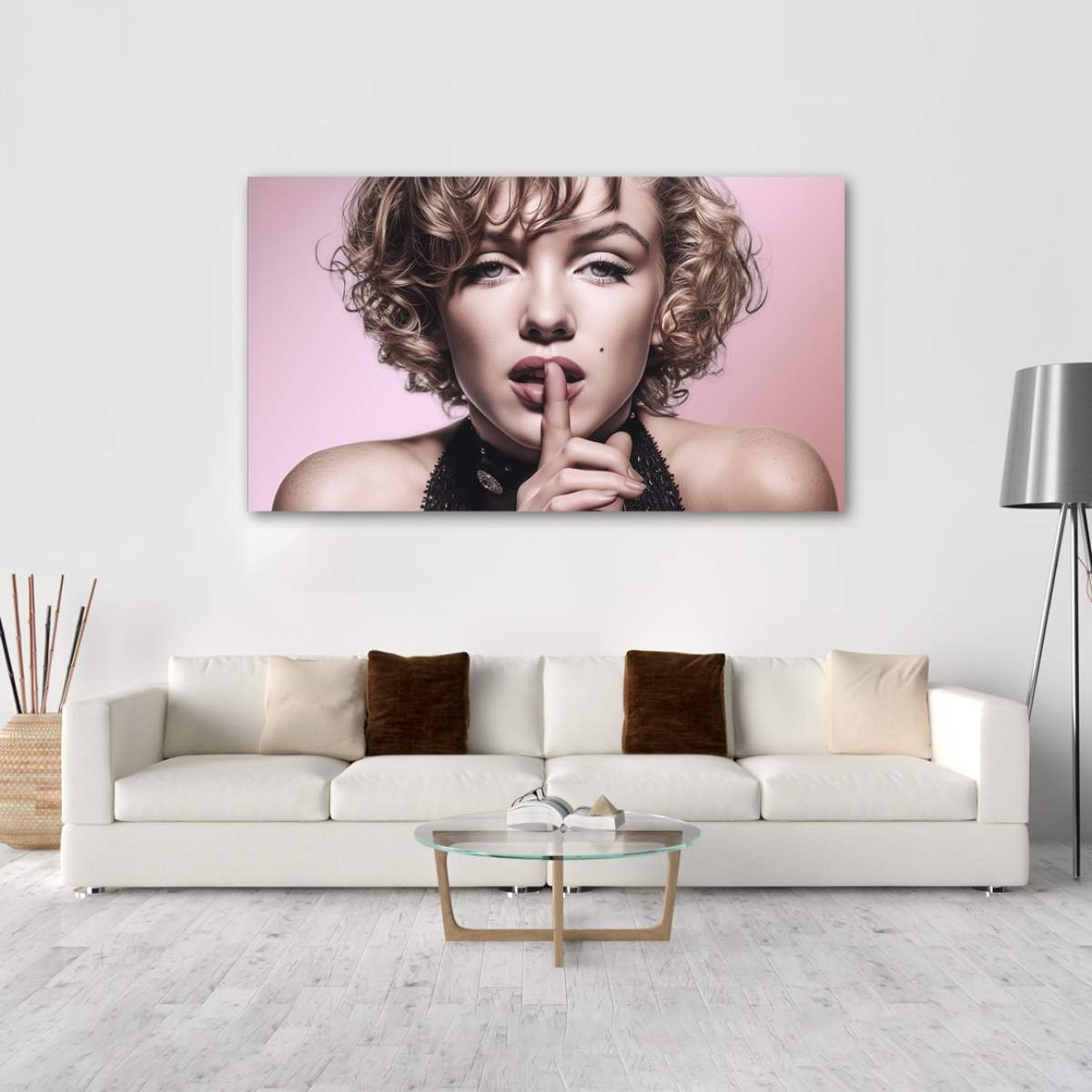 Marilyn Monroe Wandbild Kunstgestalten24