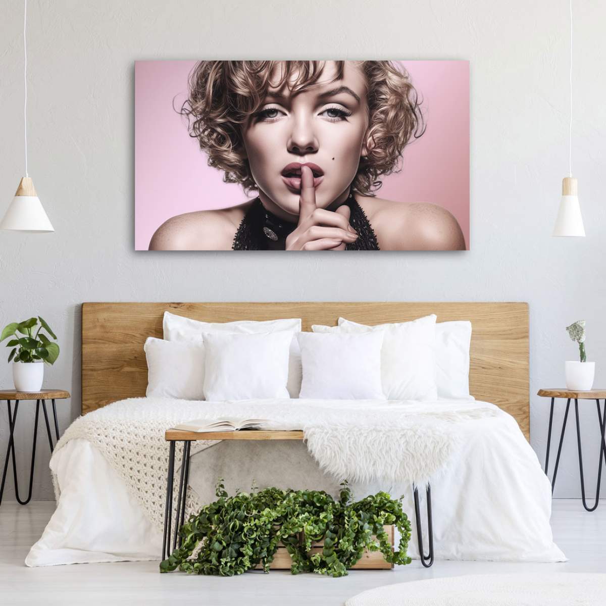 Marilyn Monroe Wandbild Kunstgestalten24