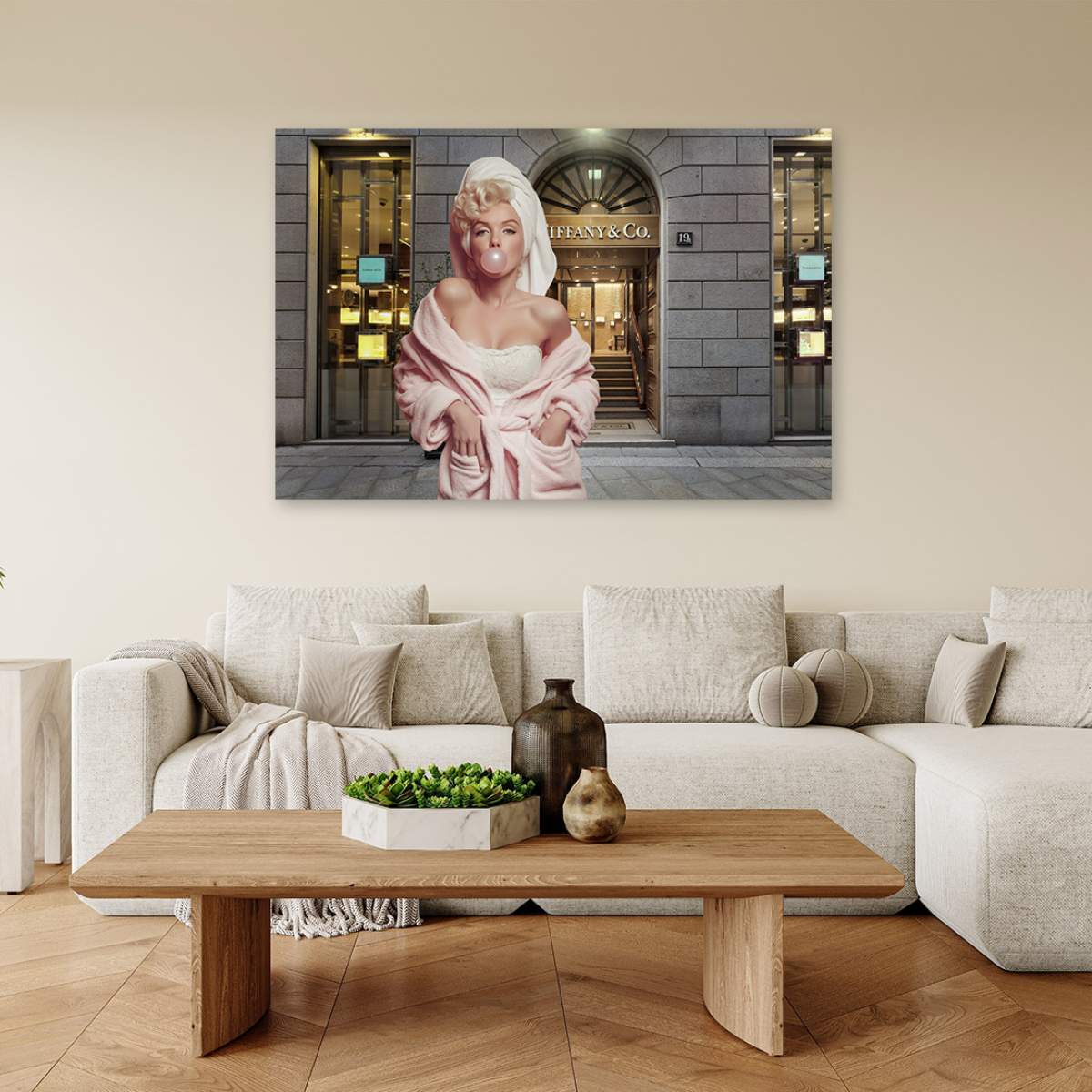 Marilyn Monroe Wandbild Kunstgestalten24