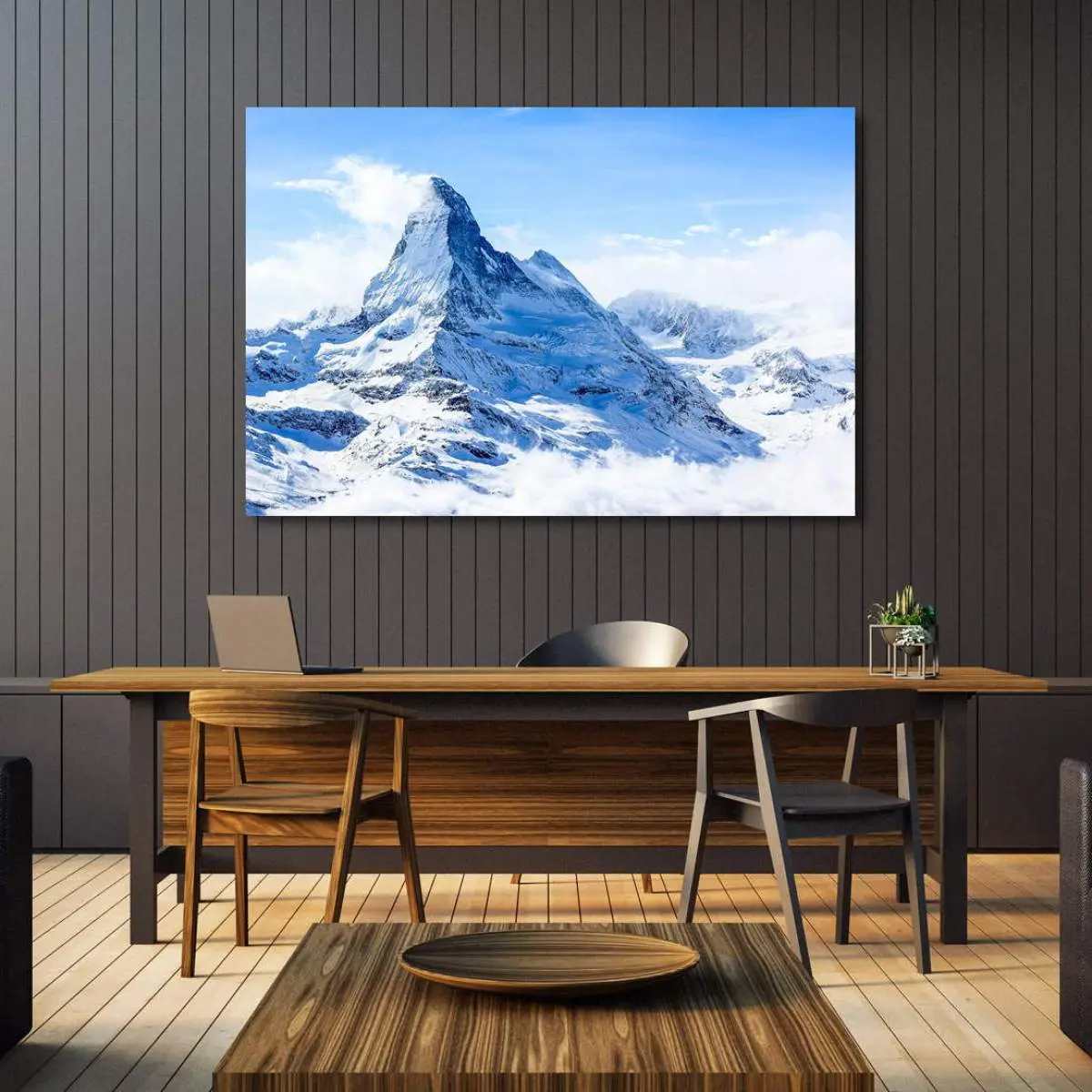 Matterhorn-Leinwandbild