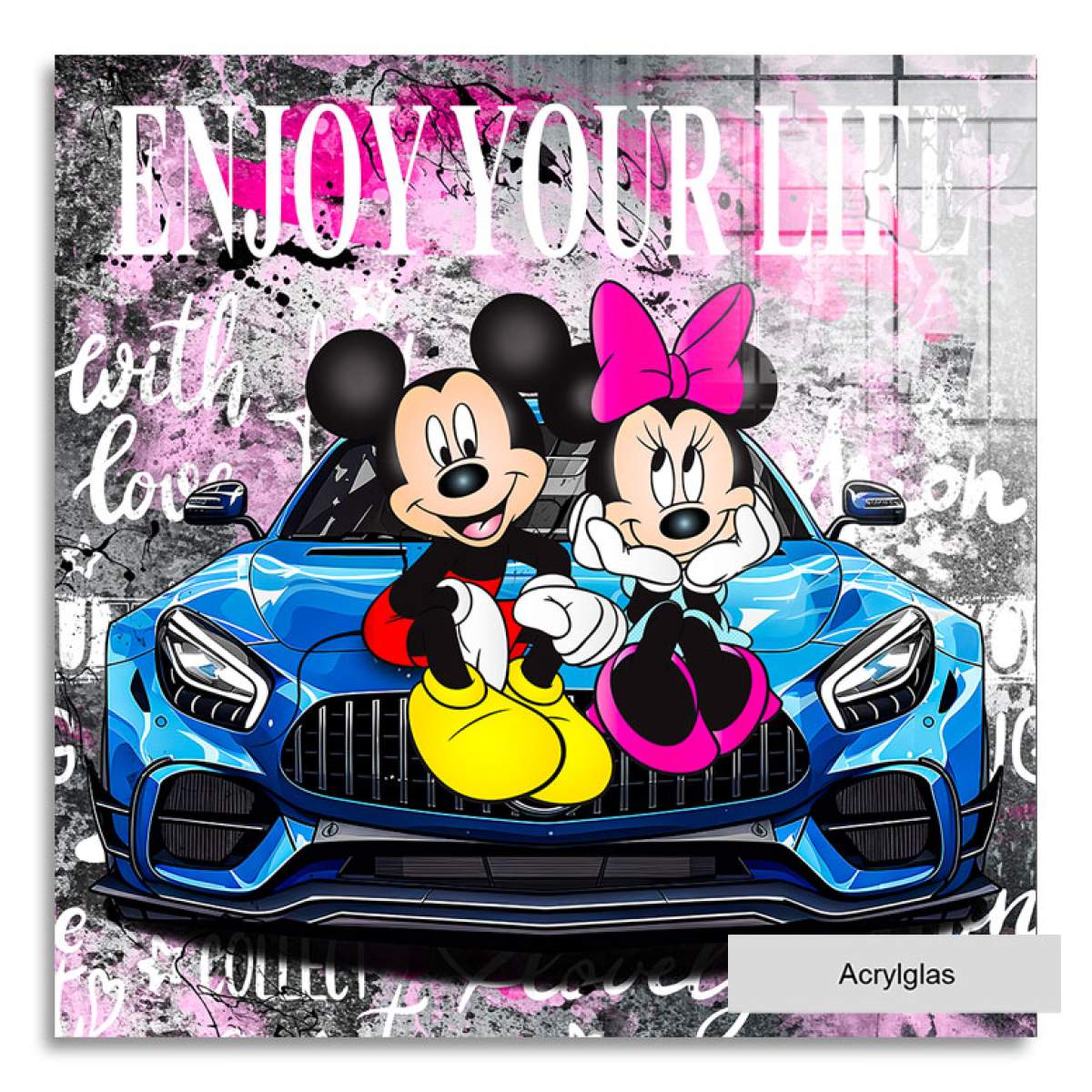 Micky Wandbild von Kunstgestalten24