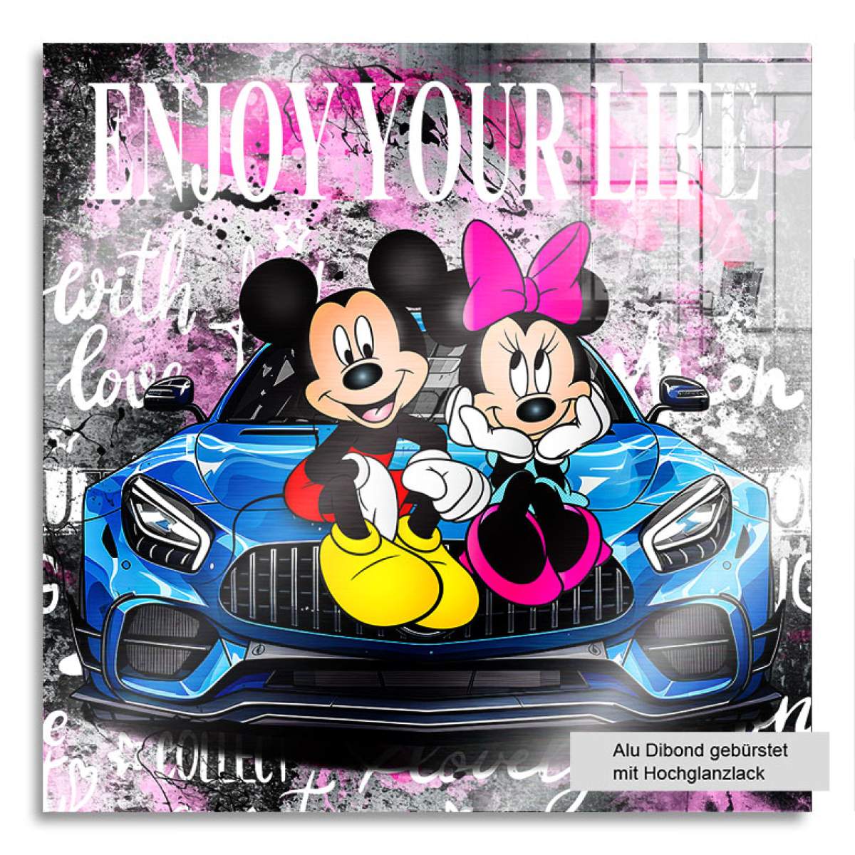 Micky Wandbild von Kunstgestalten24