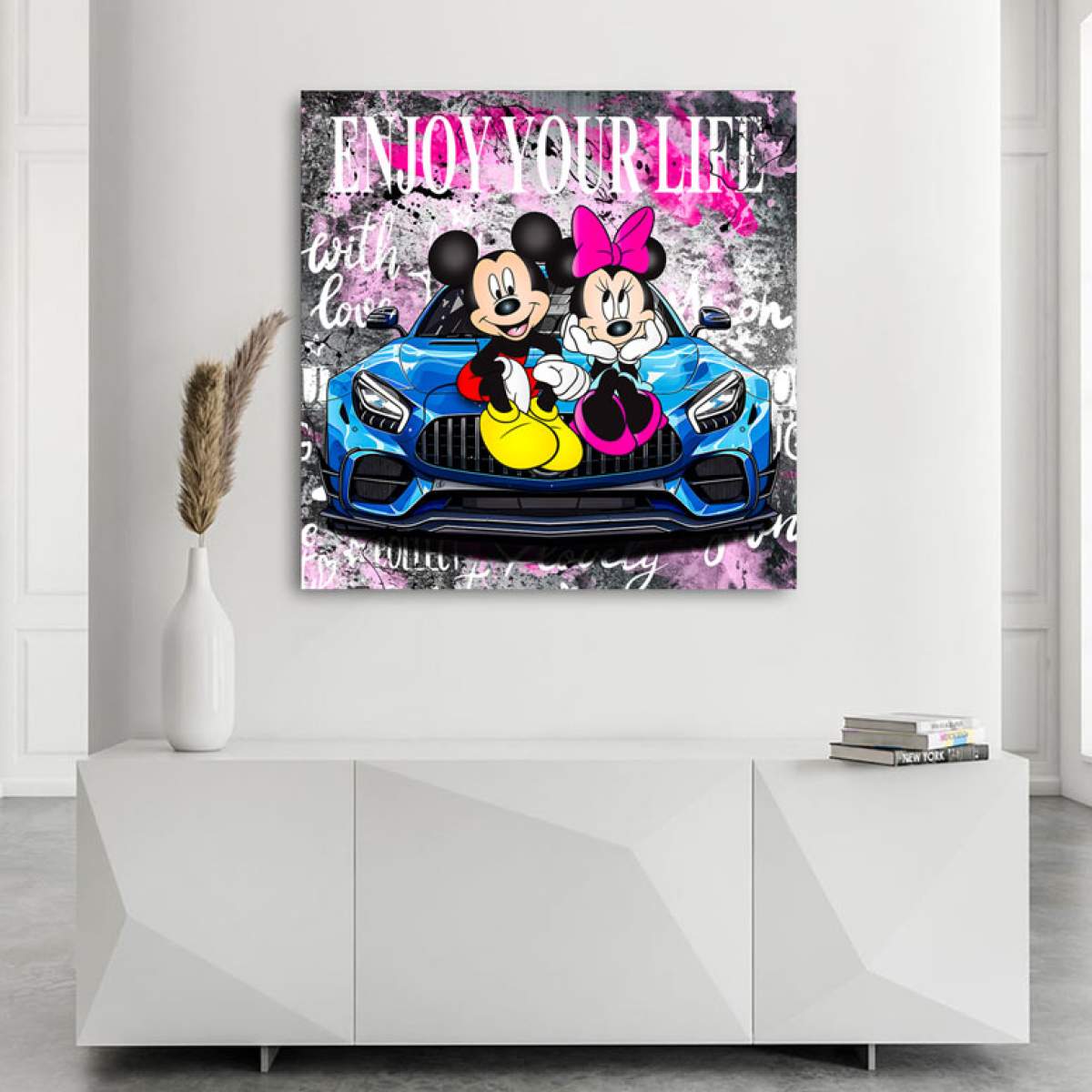 Micky Wandbild von Kunstgestalten24