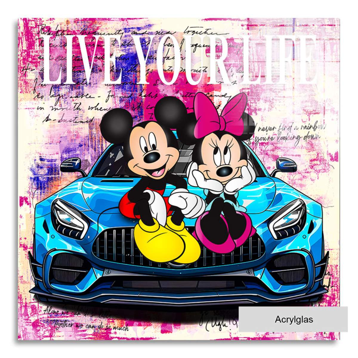 Micky Wandbild von Kunstgestalten24