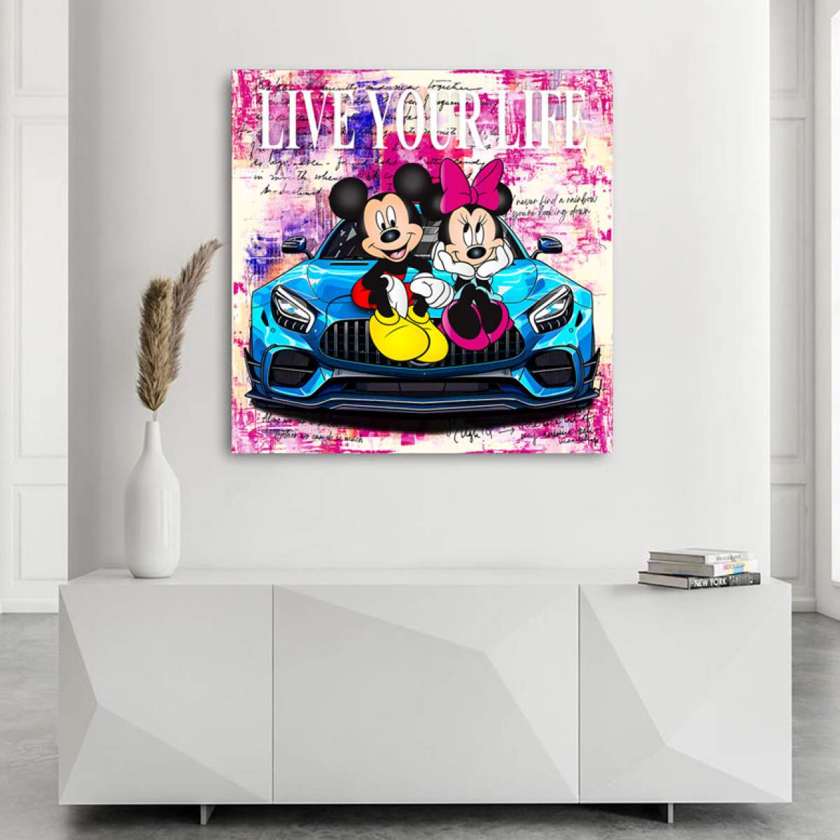 Micky Wandbild von Kunstgestalten24