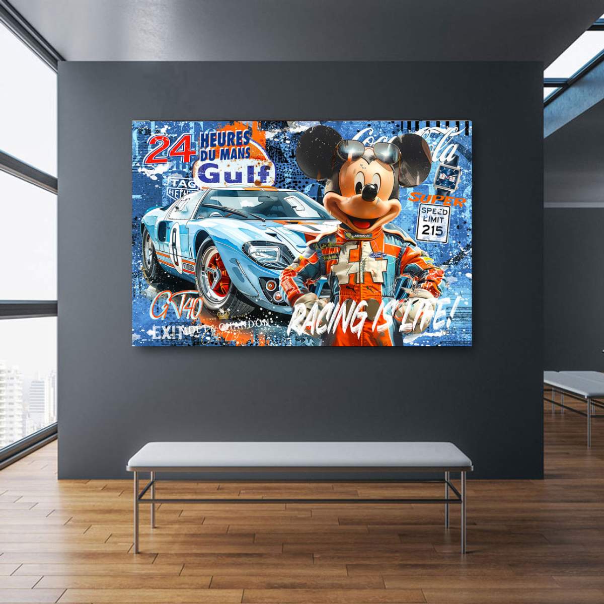 Modernes Wandbild von Kunstgestalten24