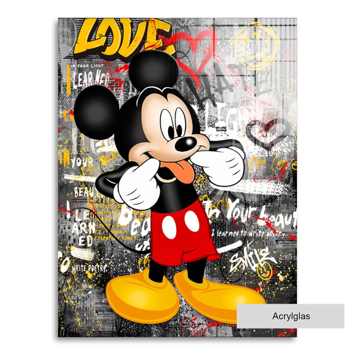 Comic Wandbild Kunstgestalten24