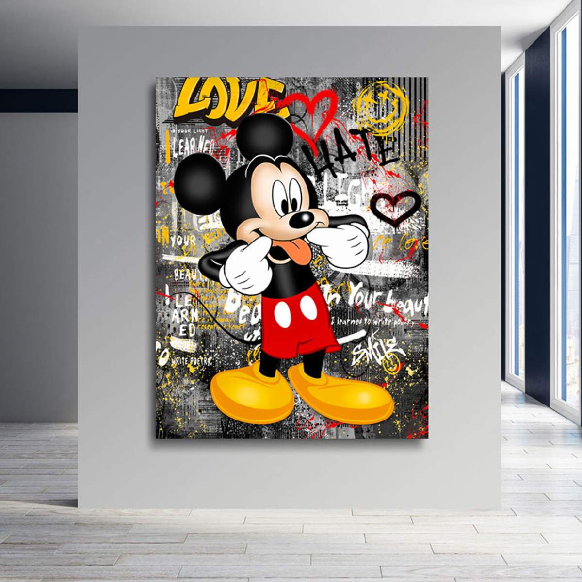 Comic Wandbild Kunstgestalten24