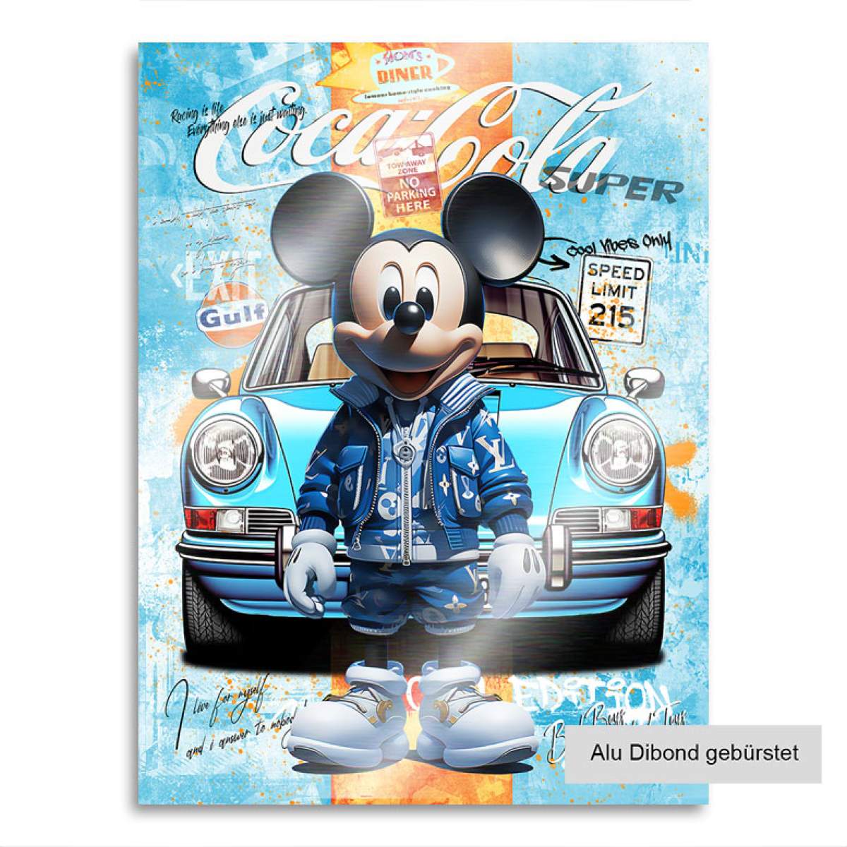 Comic Wandbild Kunstgestalten24