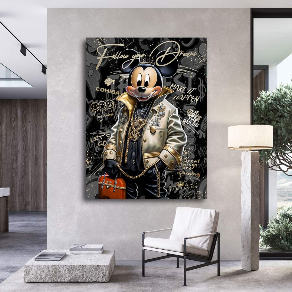 Micky Maus Kunstgestalten24