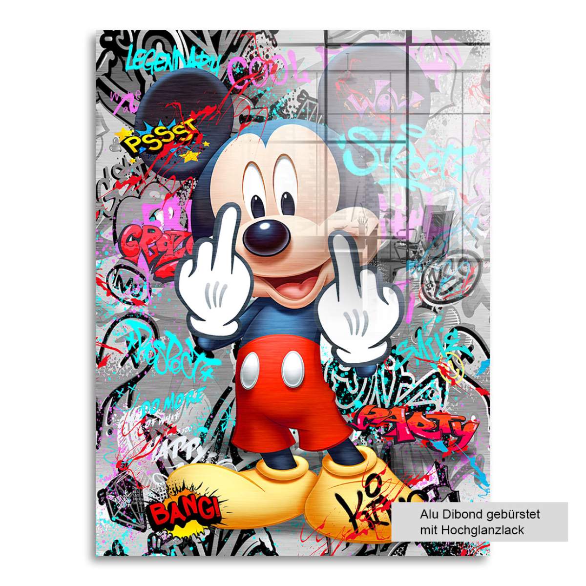 Micky Wandbild Kunstgestalten24