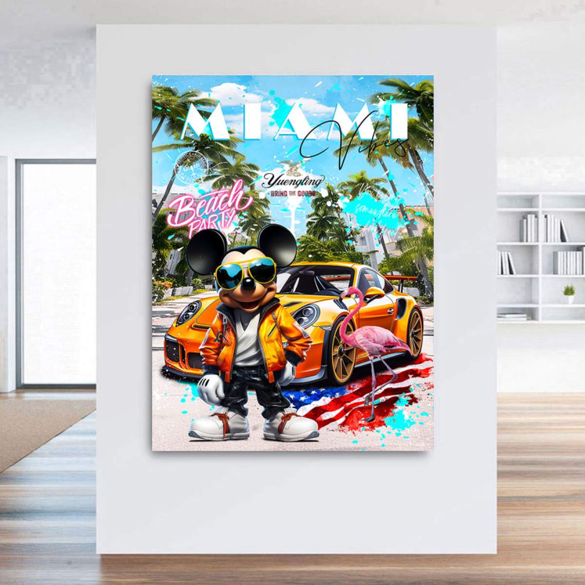 Comic Wandbild Kunstgestalten24