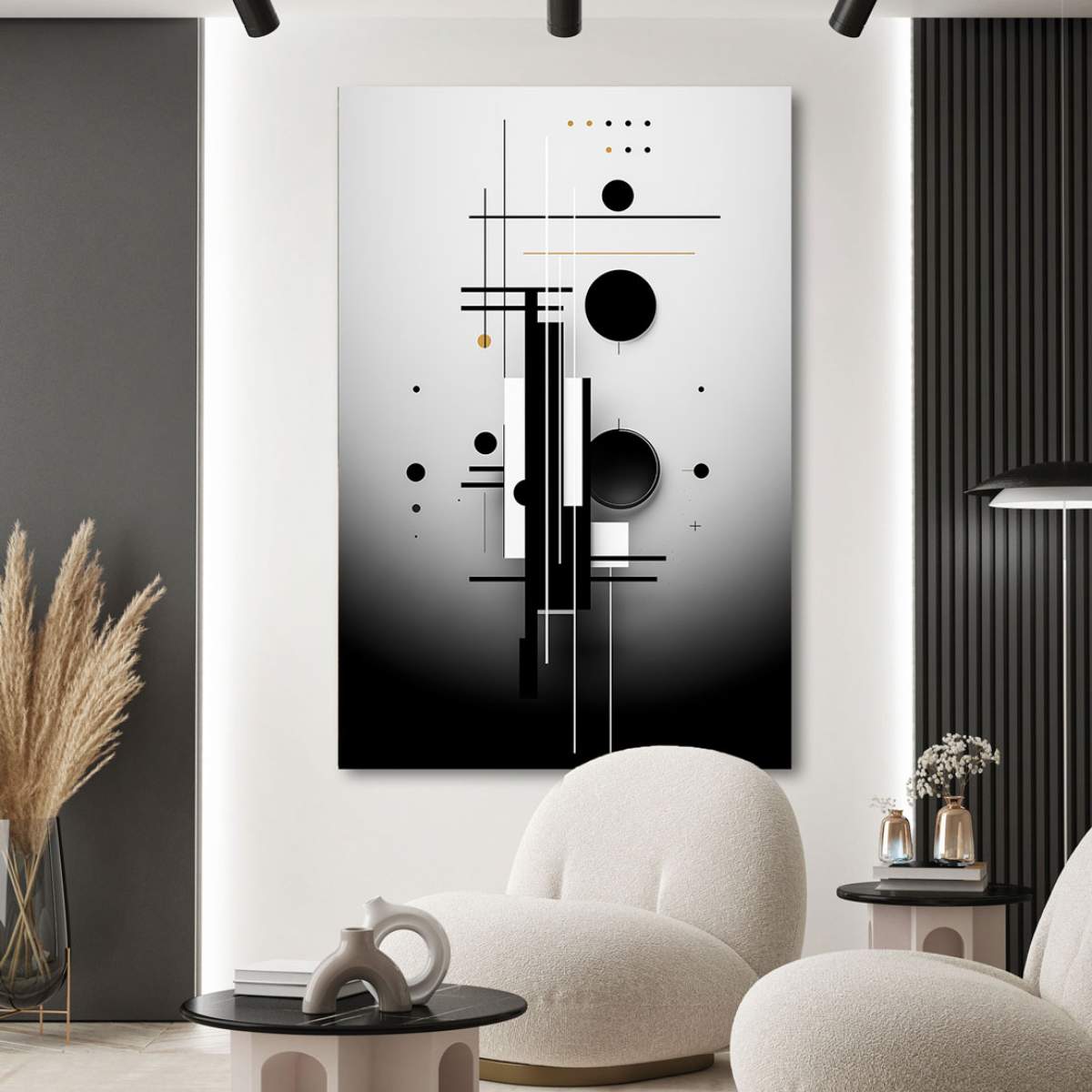 Minimalismus Wandbild von Kunstgestalten24