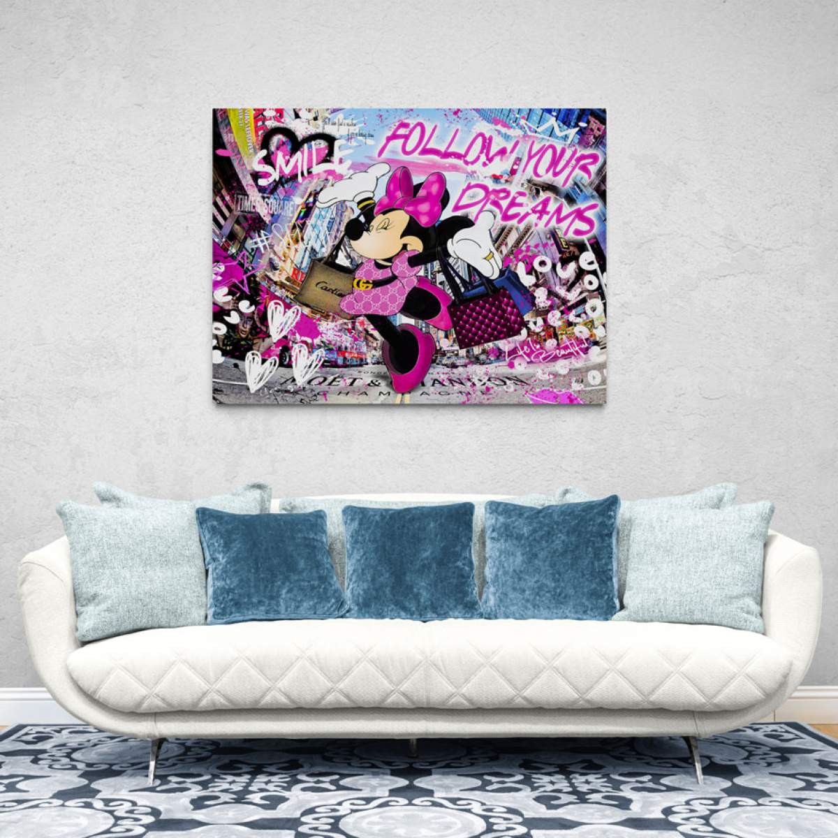 Comic Wandbild Kunstgestalten24