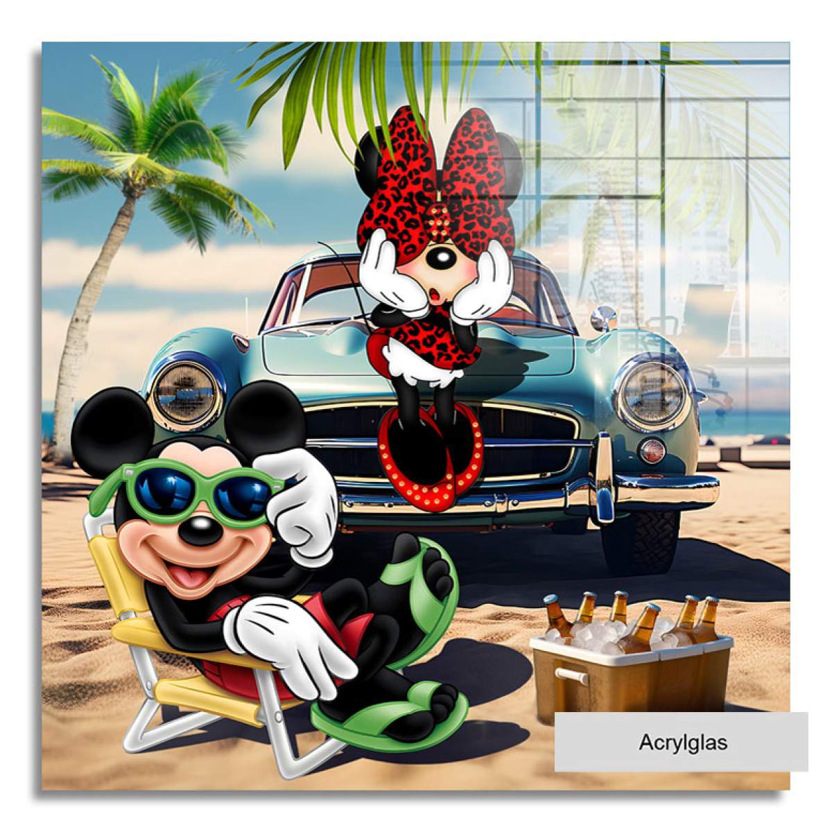 Micky Wandbild von Kunstgestalten24